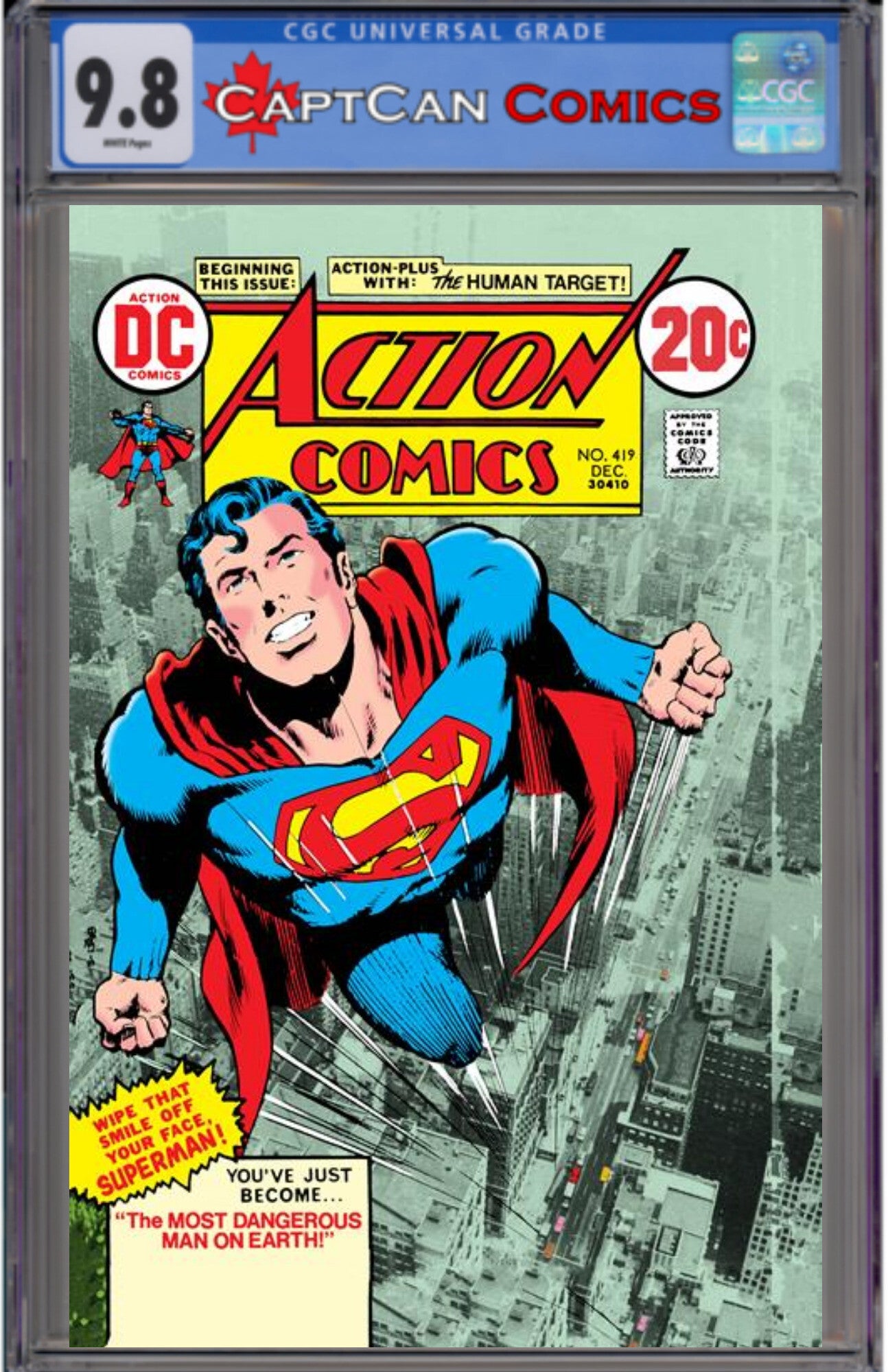 ACTION COMICS #419 FACSIMILE EDITION CVR A NEAL ADAMS