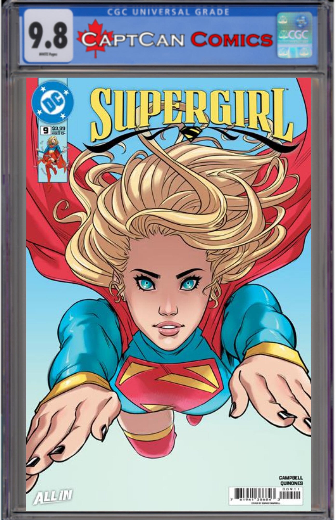 SUPERGIRL #9 CVR A SOPHIE CAMPBELL