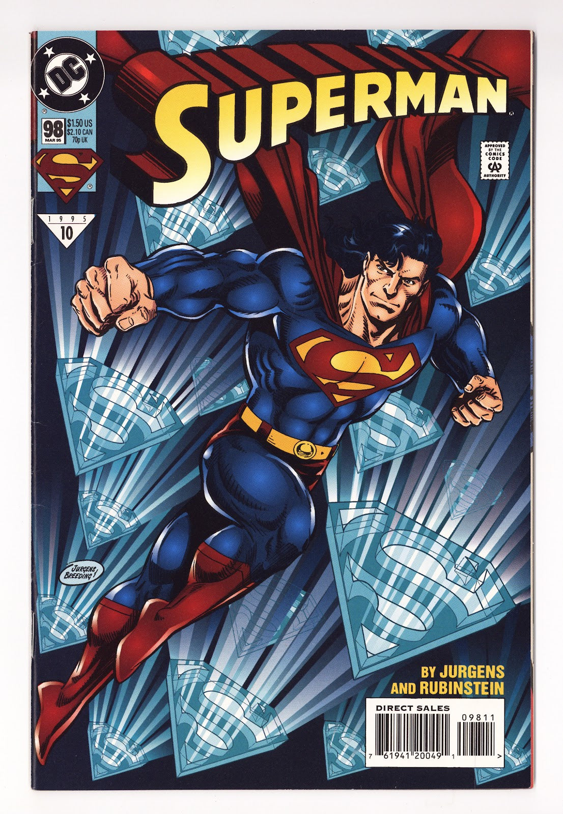 Superman Vol 2 98 Mid Grade (1995) 