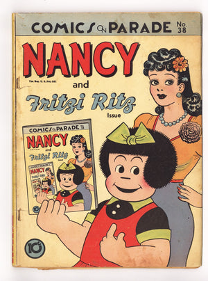 Comics on Parade Vol 4 2 (38)  GD/VG (3.0) Page Torn  (1942)