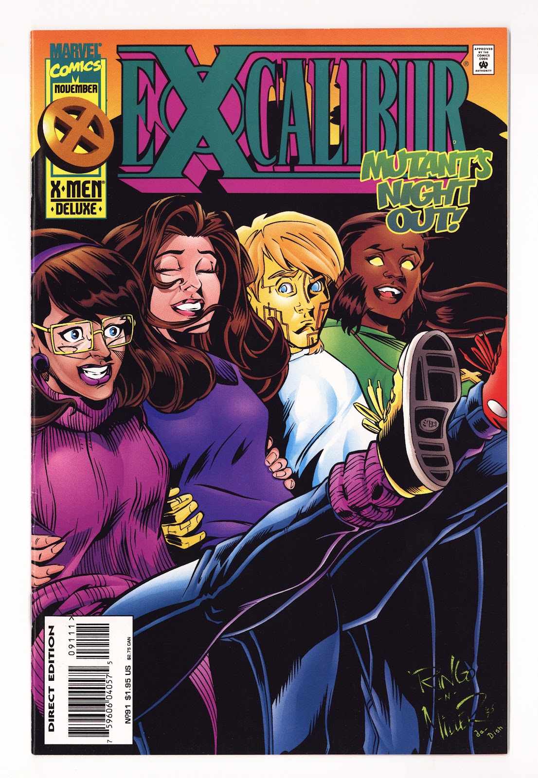 Excalibur Vol 1 91  Mid Grade   (1995)   Deluxe  