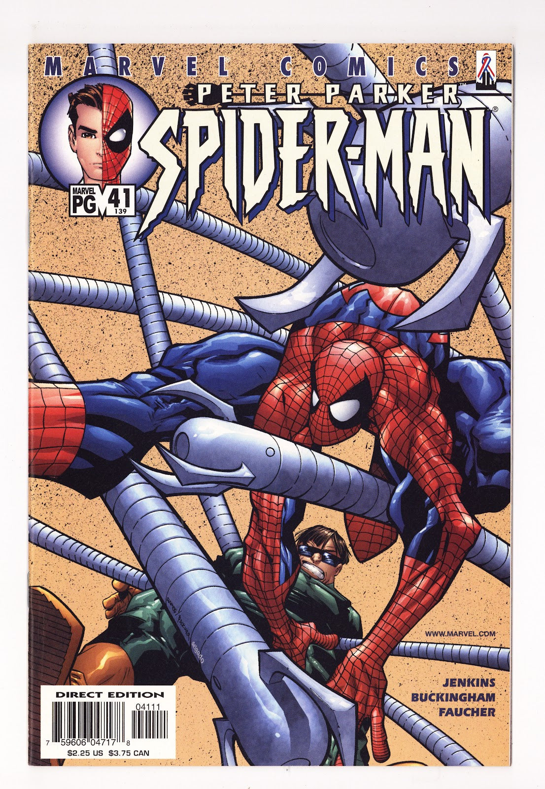 Peter Parker: Spider-Man 41 (139) High Grade (2002) Direct Edition 