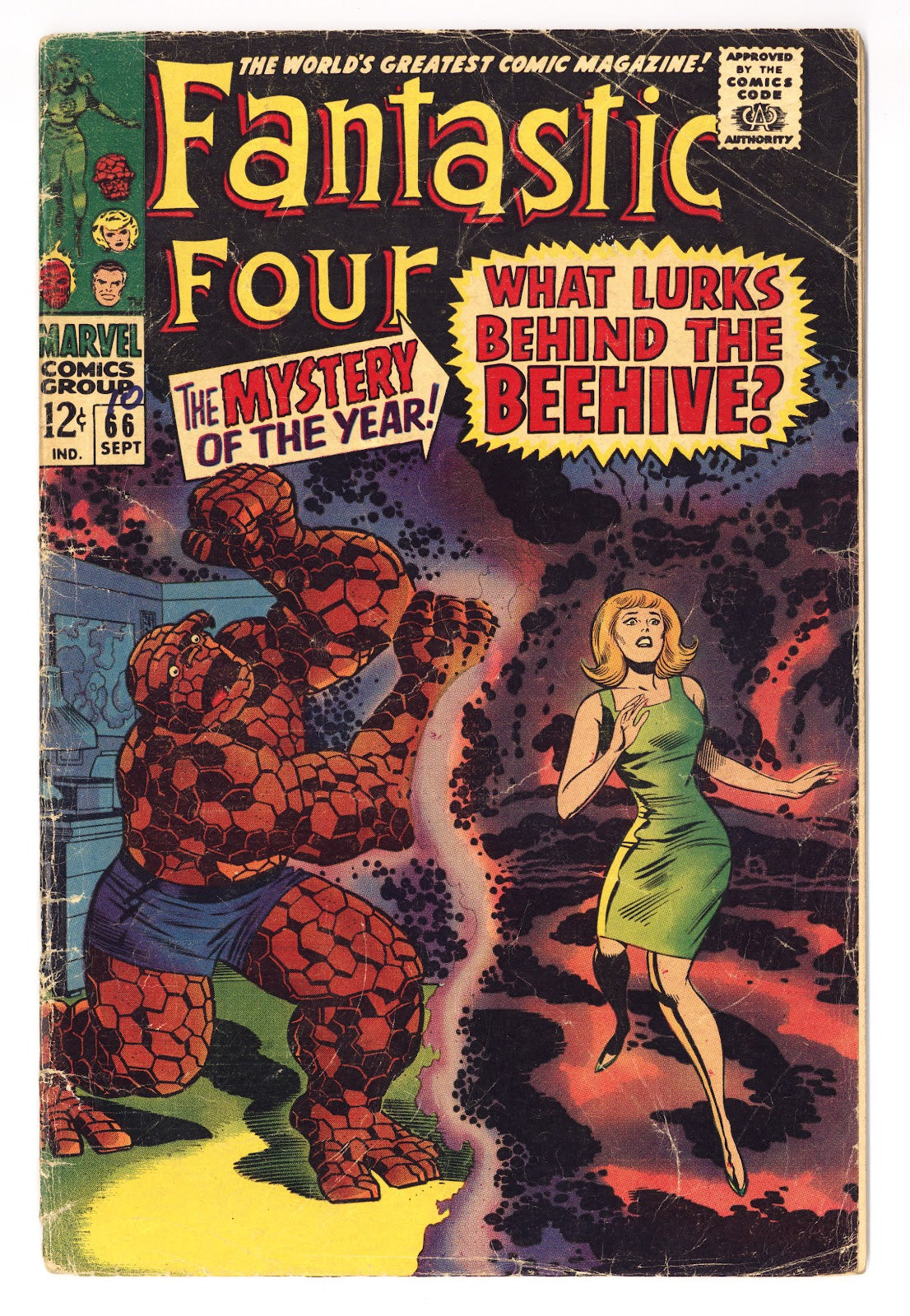 Fantastic Four Vol 1 66 GD+ (2.5) (1967) 