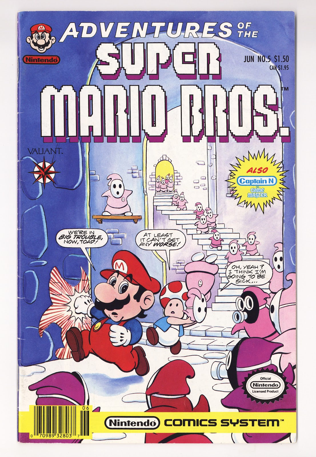 Adventures of the Super Mario Bros. Vol 1 5  VG+ (4.5)   (1991)