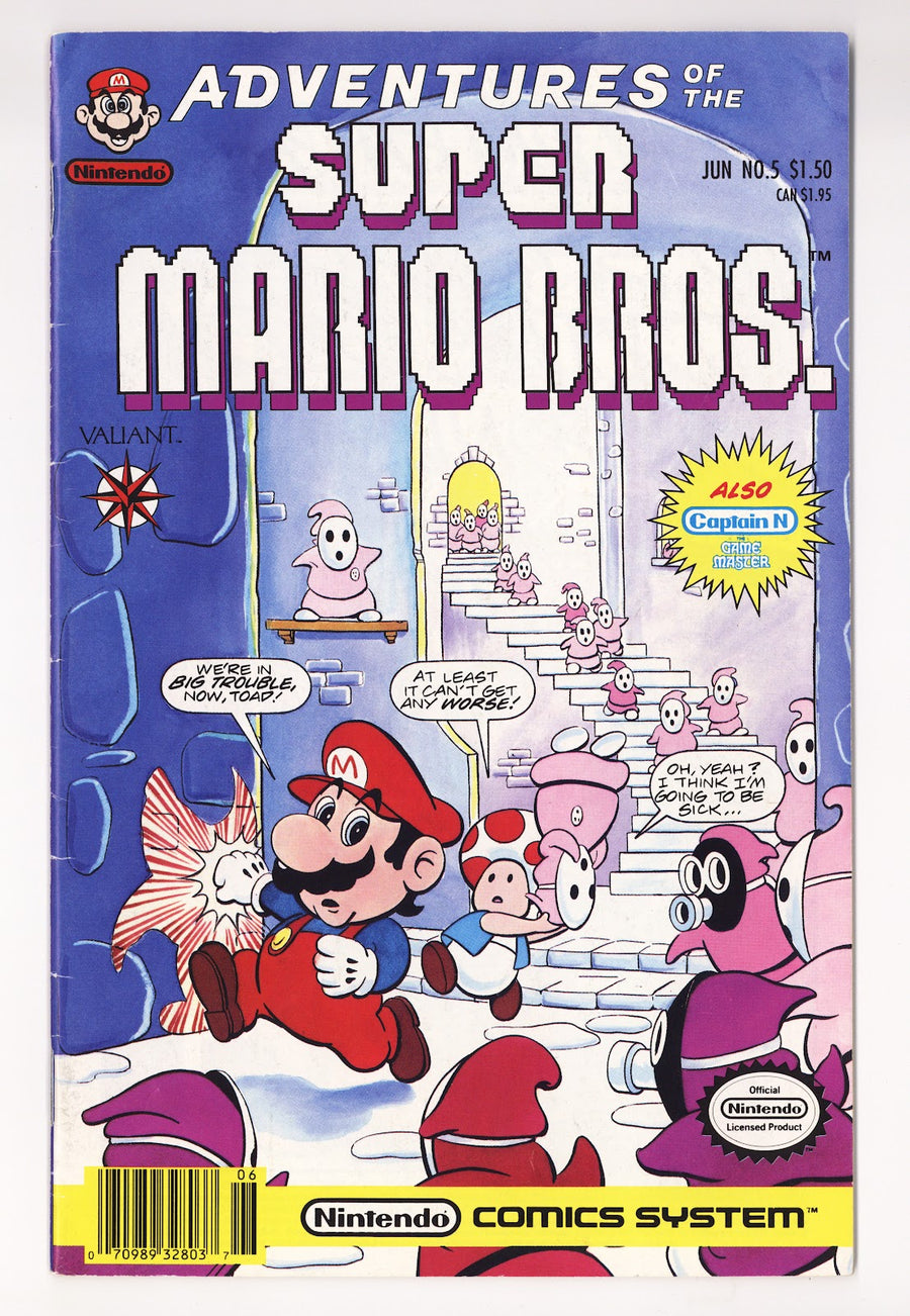 Adventures of the Super Mario Bros. Vol 1 5  VG+ (4.5)   (1991)