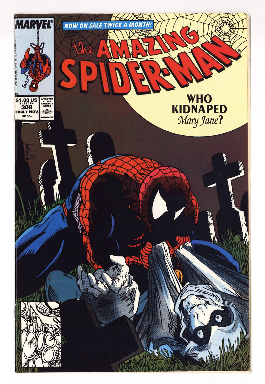The Amazing Spider-Man Vol 1 308  VF (8.0)   (1988)
