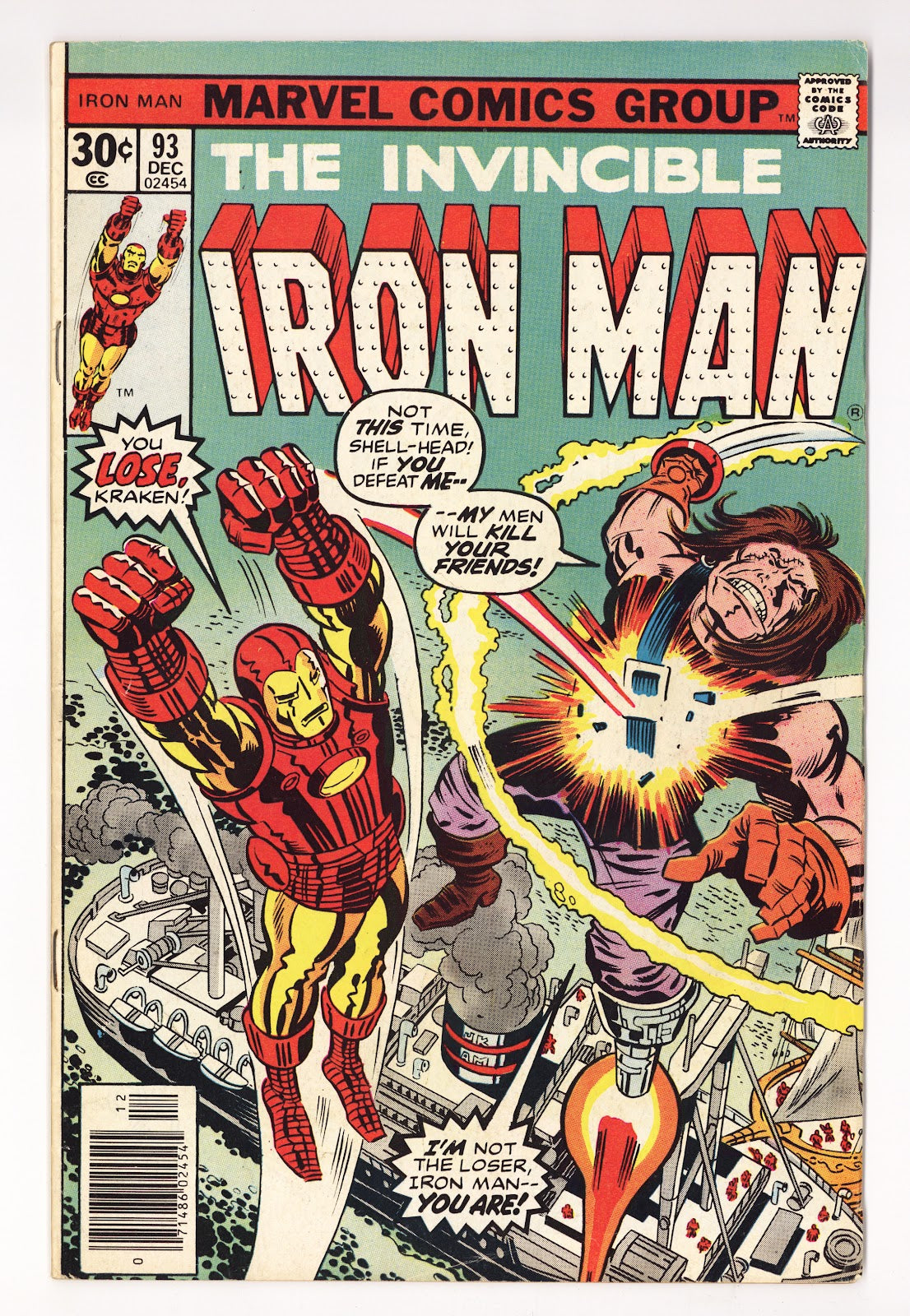 Iron Man Vol 1 93  FN (6.0)   (1976)