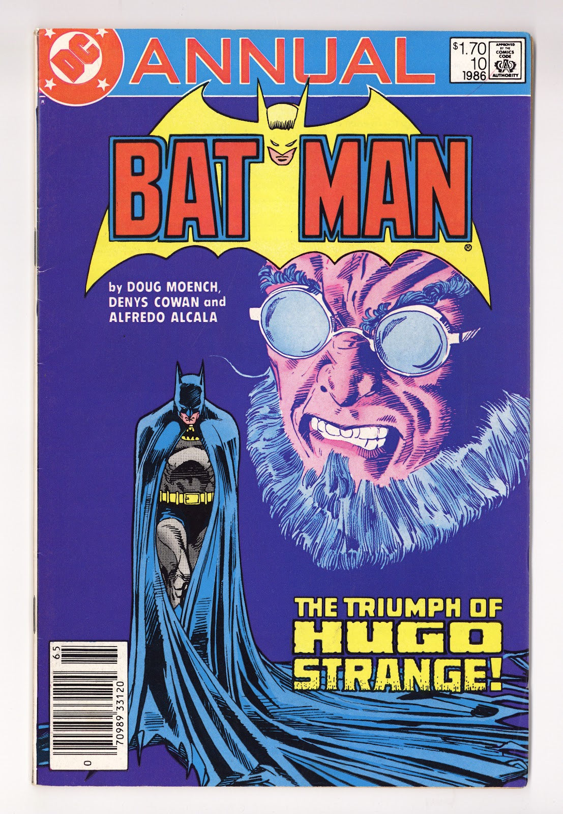 Batman Annual Vol 1 10 FN- (5.5) (1986) Canadian Price Variant 