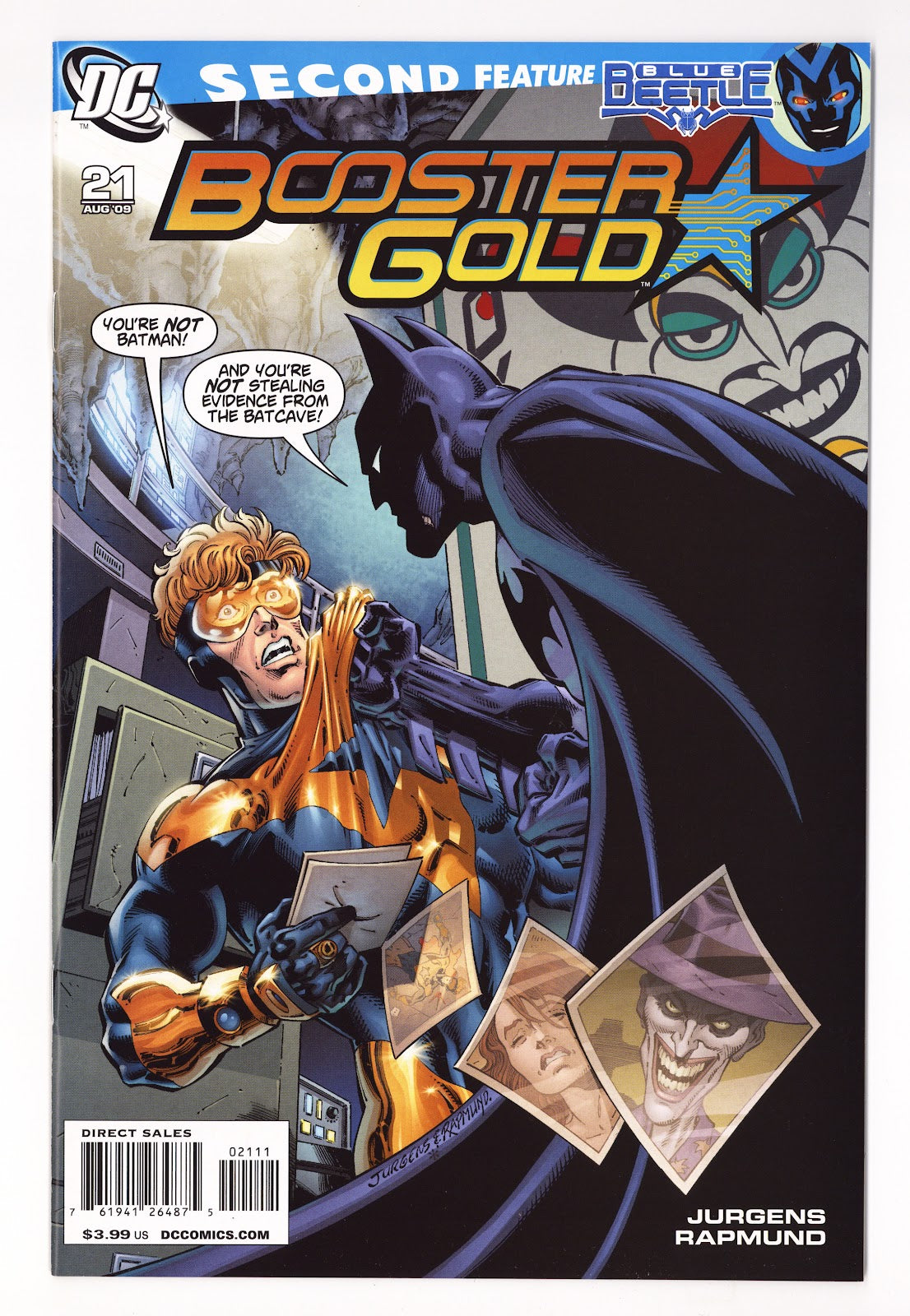 Booster Gold Vol 2 21  High Grade   (2009)     
