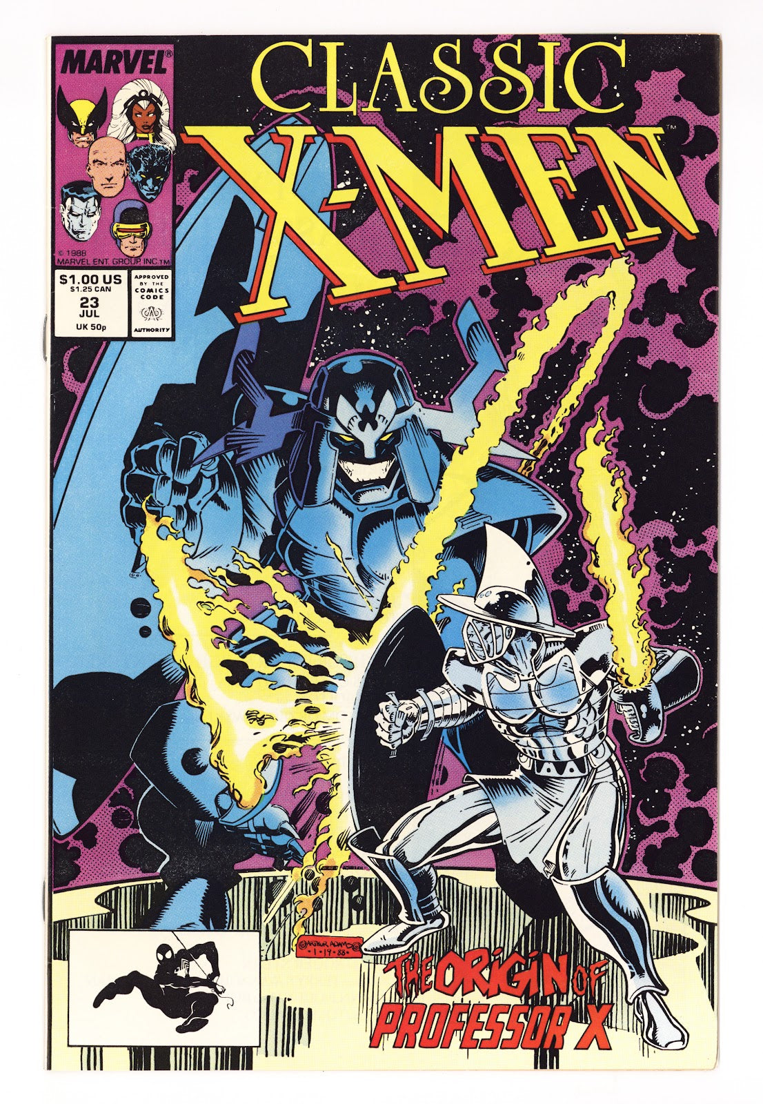 Classic X-Men 23 High Grade (1988) Direct 