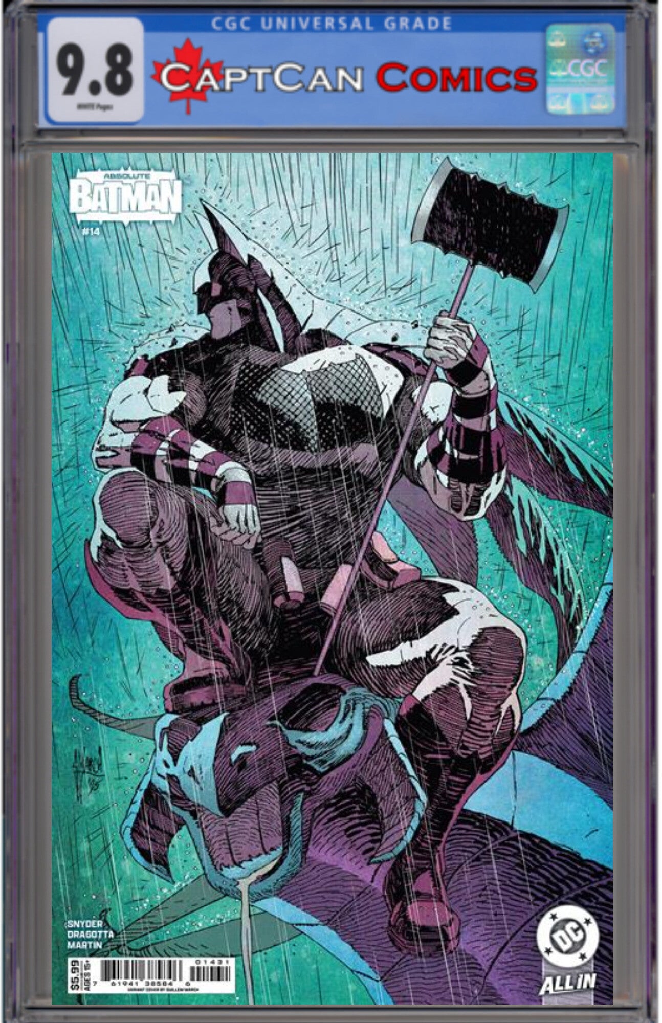 ABSOLUTE BATMAN #14 CVR C GUILLEM MARCH CARD STOCK VAR