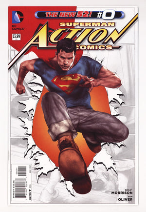 Action Comics Vol 2 0 High Grade (2012) Ben Oliver Cover