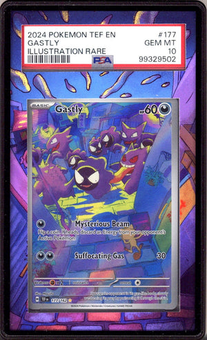 Pokemon Temporal Forces Gastly PSA 10 (2024) | CaptCan Comics