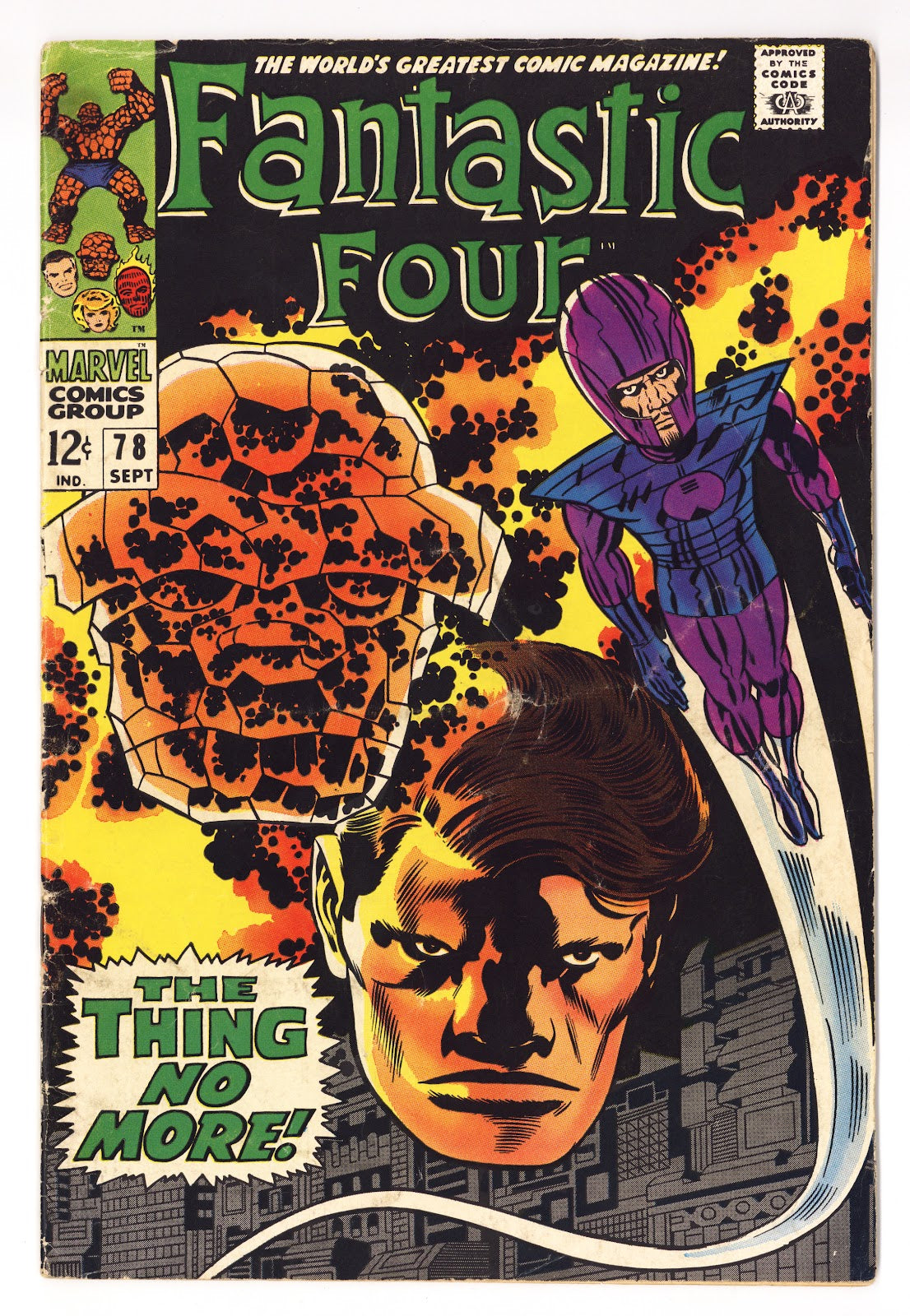 Fantastic Four Vol 1 78 GD/VG (3.0) (1968) 