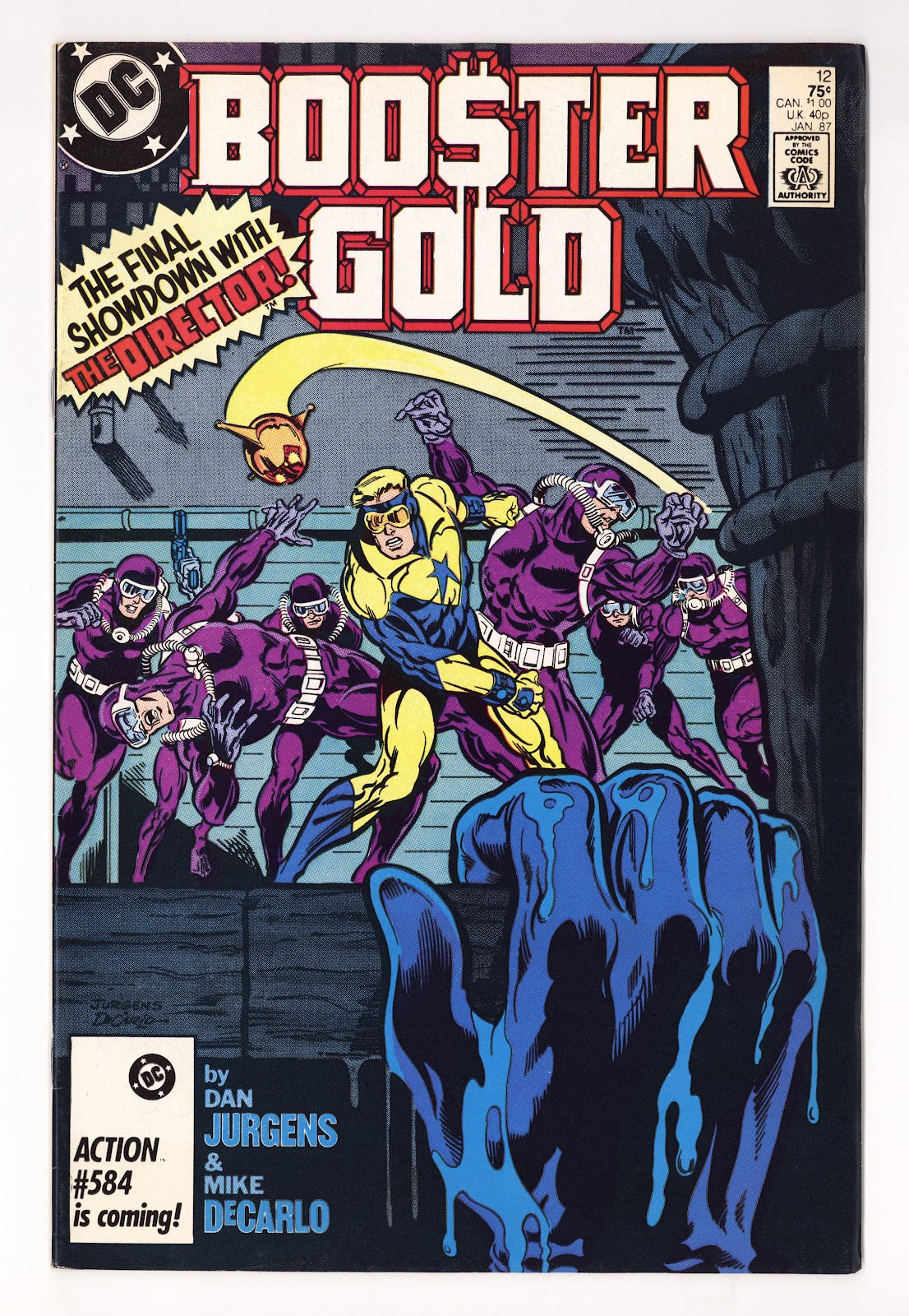 Booster Gold Vol 1 12  Mid Grade   (1987)     