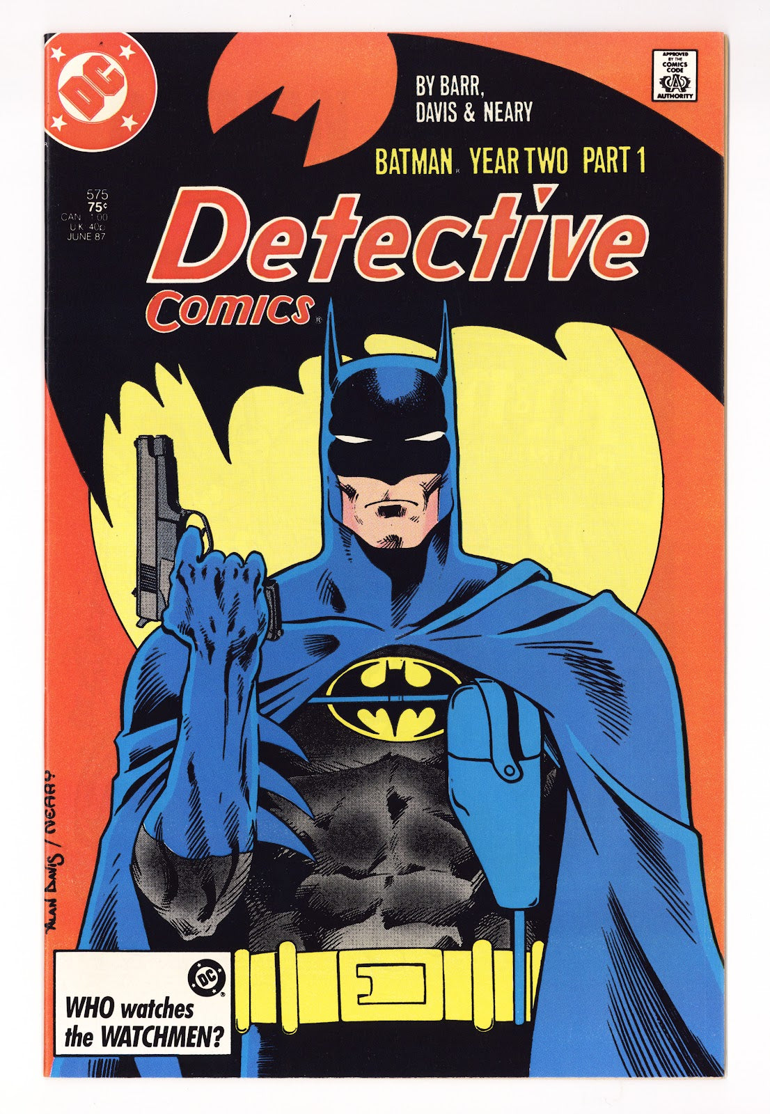 Detective Comics Vol 1 575  VF+ (8.5)   (1987)     