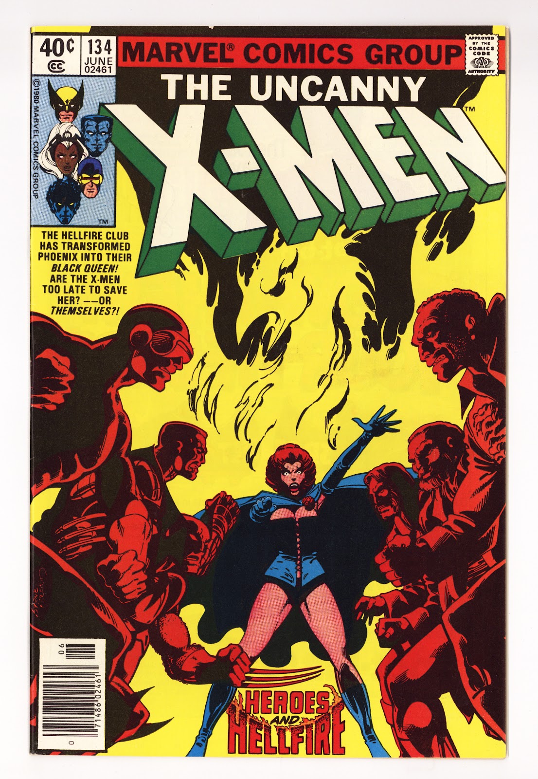 The X-Men Vol 1 134  VF+ (8.5)   (1980)   Newsstand  