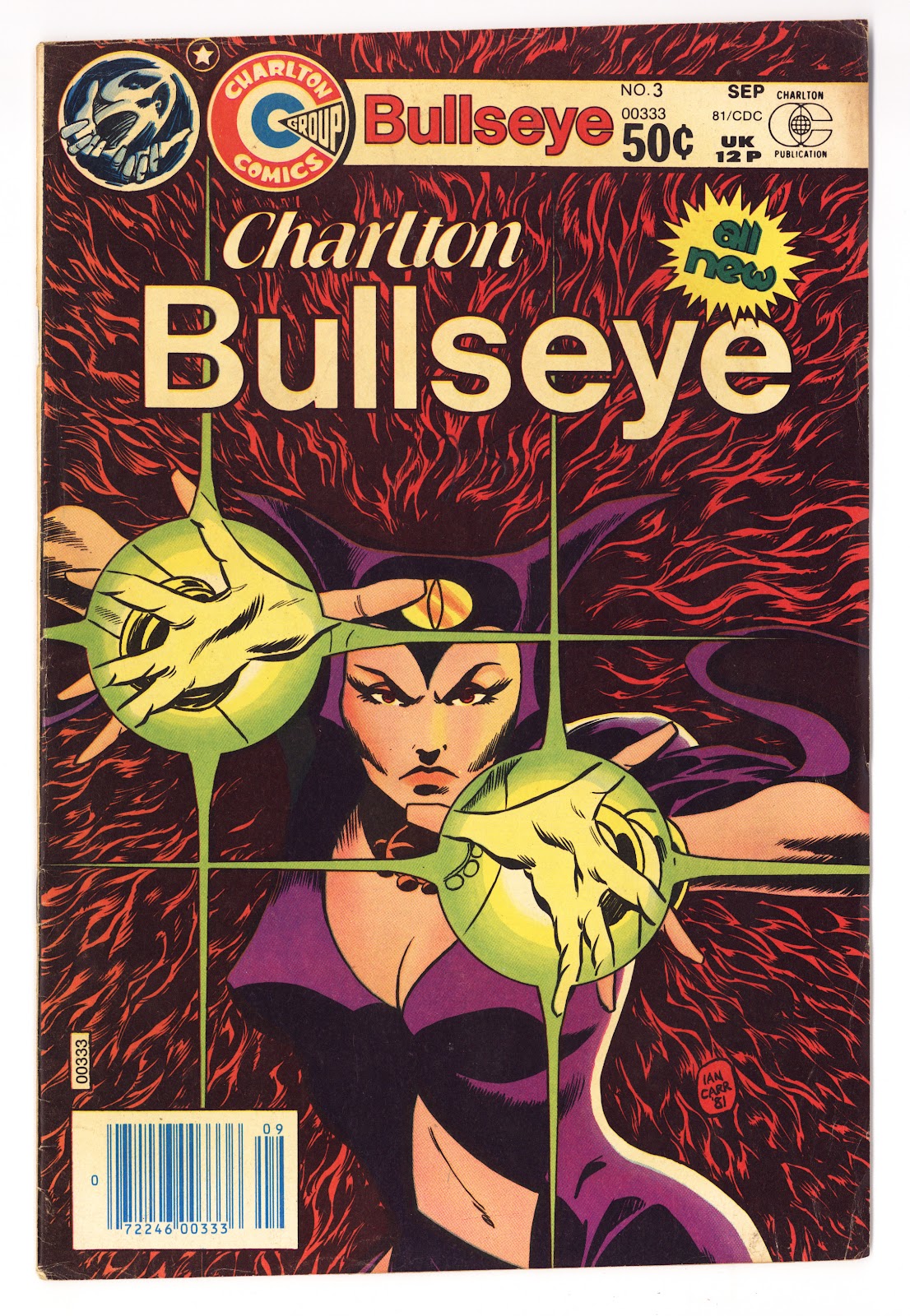 Charlton Bullseye 3 Low Grade (1981) 