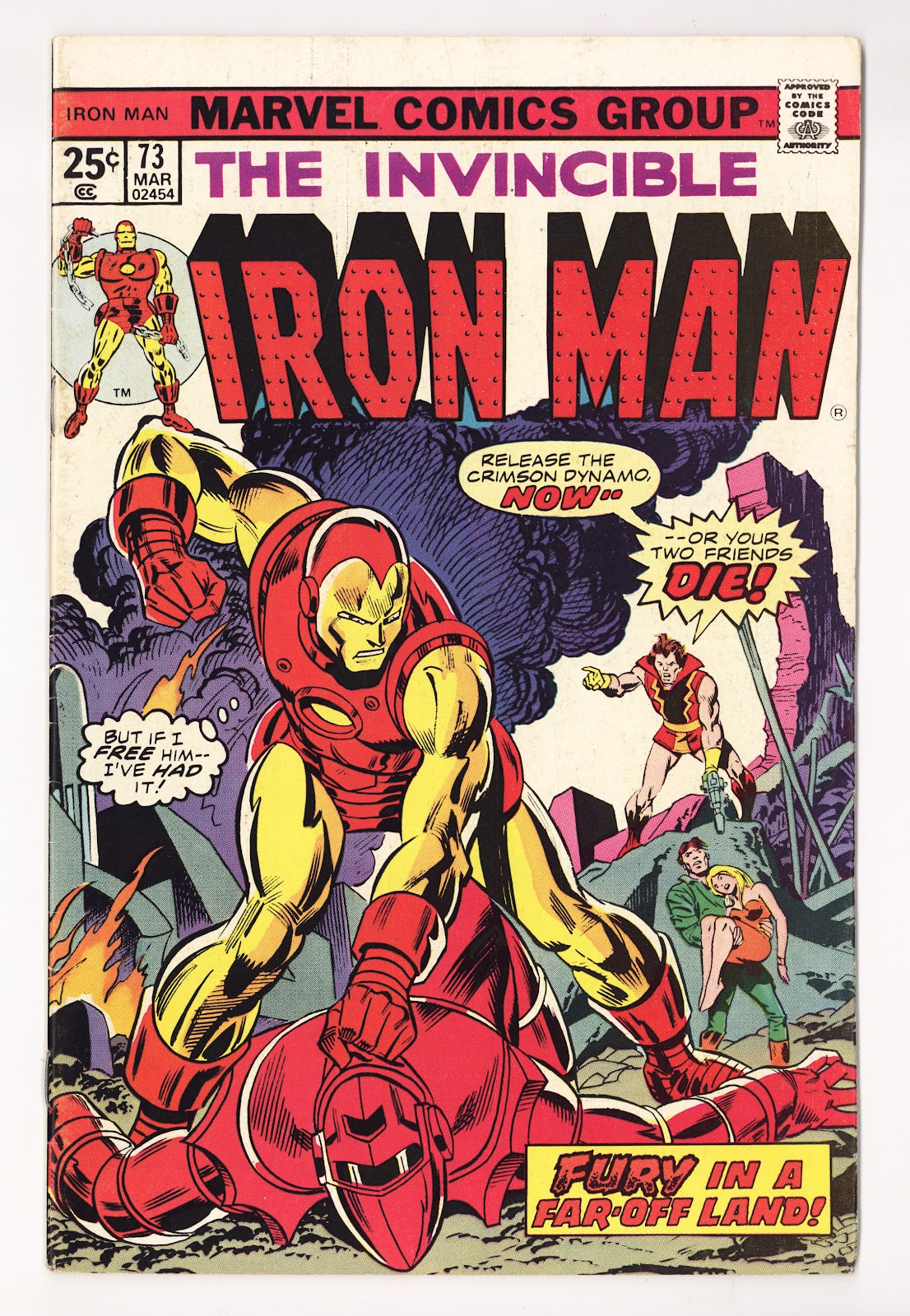 Iron Man Vol 1 73 Low Grade (1975) 