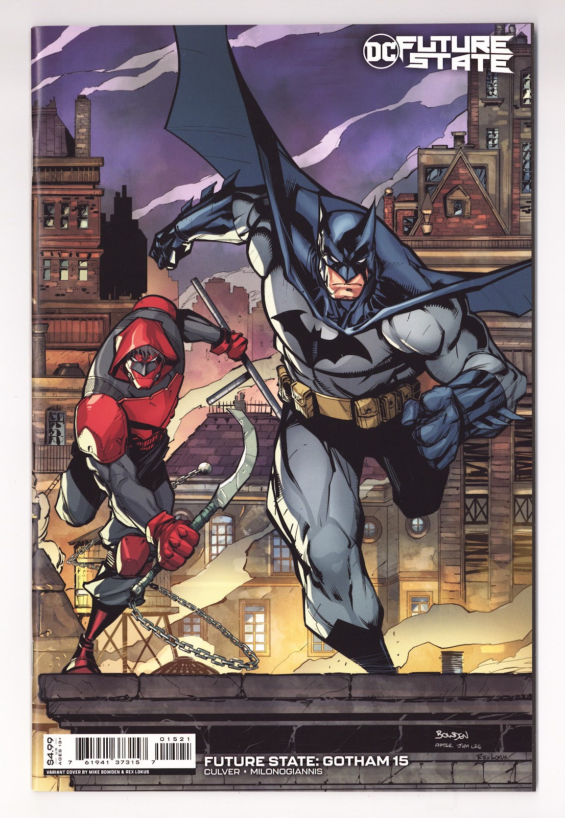 Future State: Gotham 15 High Grade (2022) Bowden Variant 