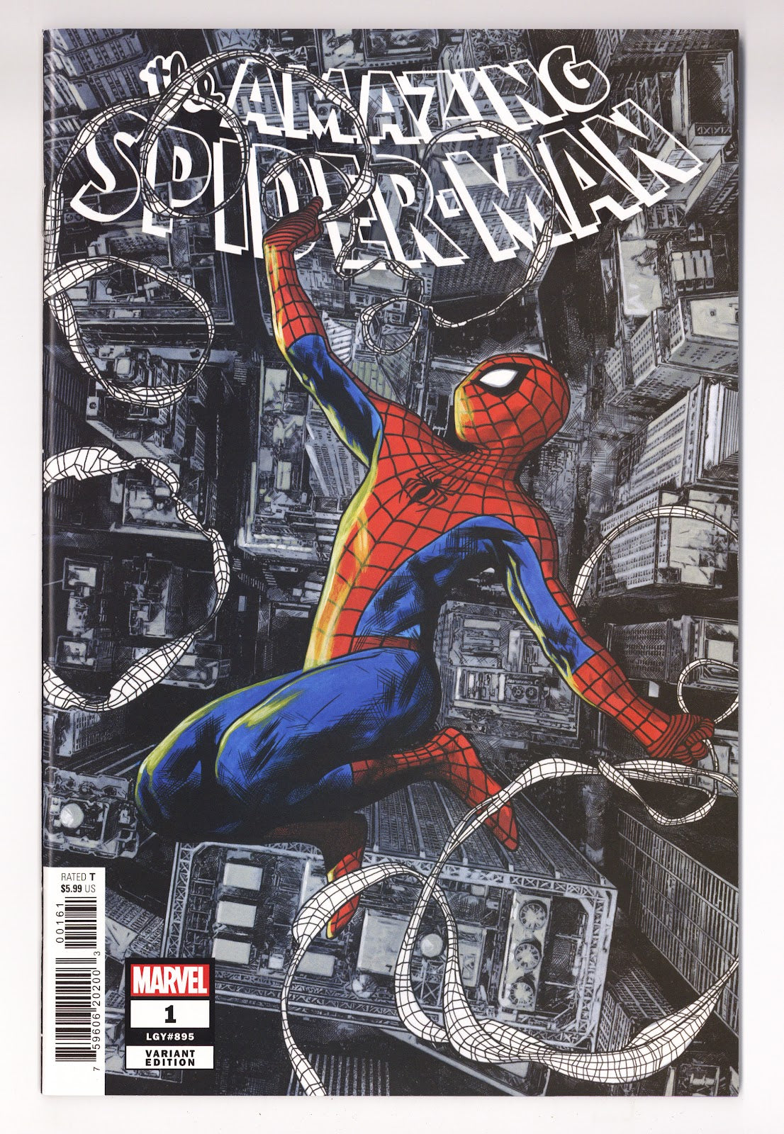 The Amazing Spider-Man Vol 6 1 (895) High Grade (2022) Charest Variant 