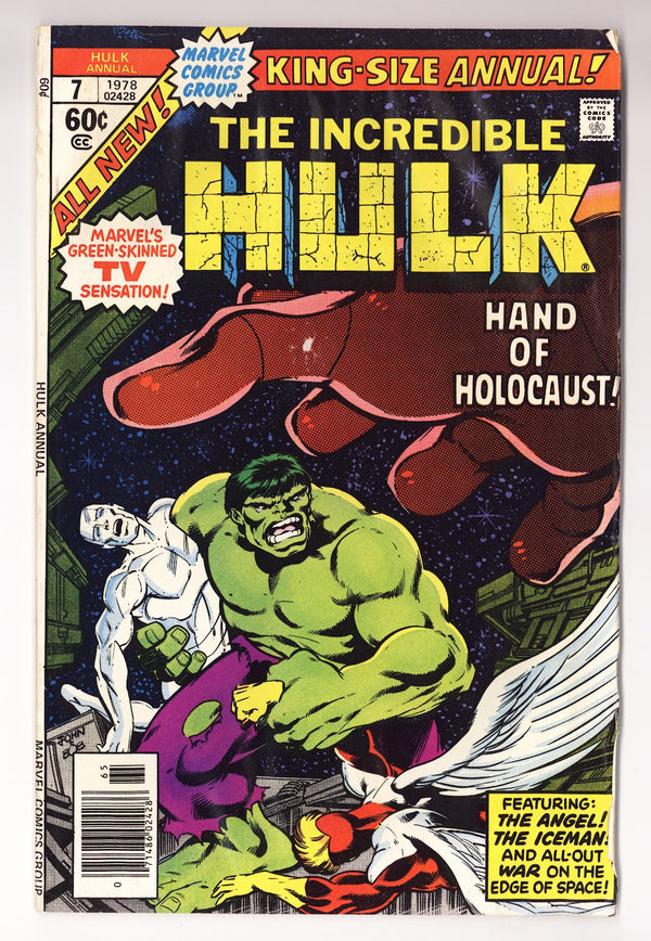 The Incredible Hulk Annual Vol 1 7  Low Grade   (1978)