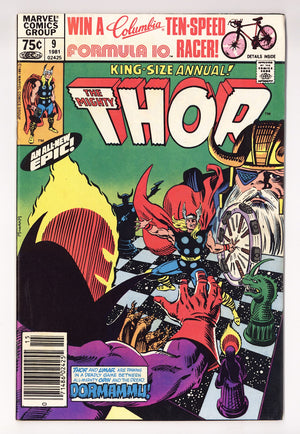 Thor Annual Vol 1 9 Mid Grade (1981) Newsstand