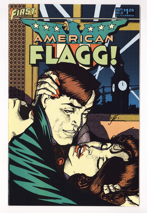 American Flagg! Vol 1 24 Mid Grade (1985)