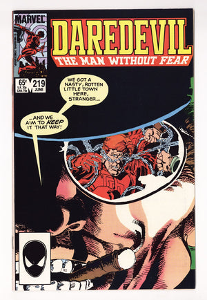 Daredevil Vol 1 219  High Grade   (1985)