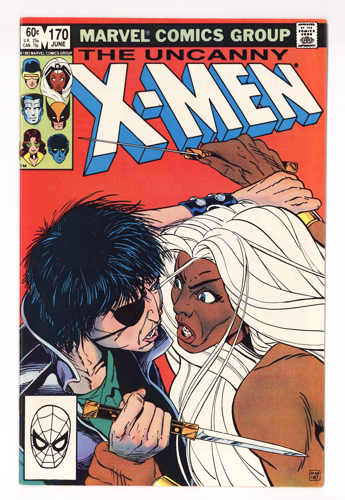 The Uncanny X-Men Vol 1 170  Mid Grade   (1983)     