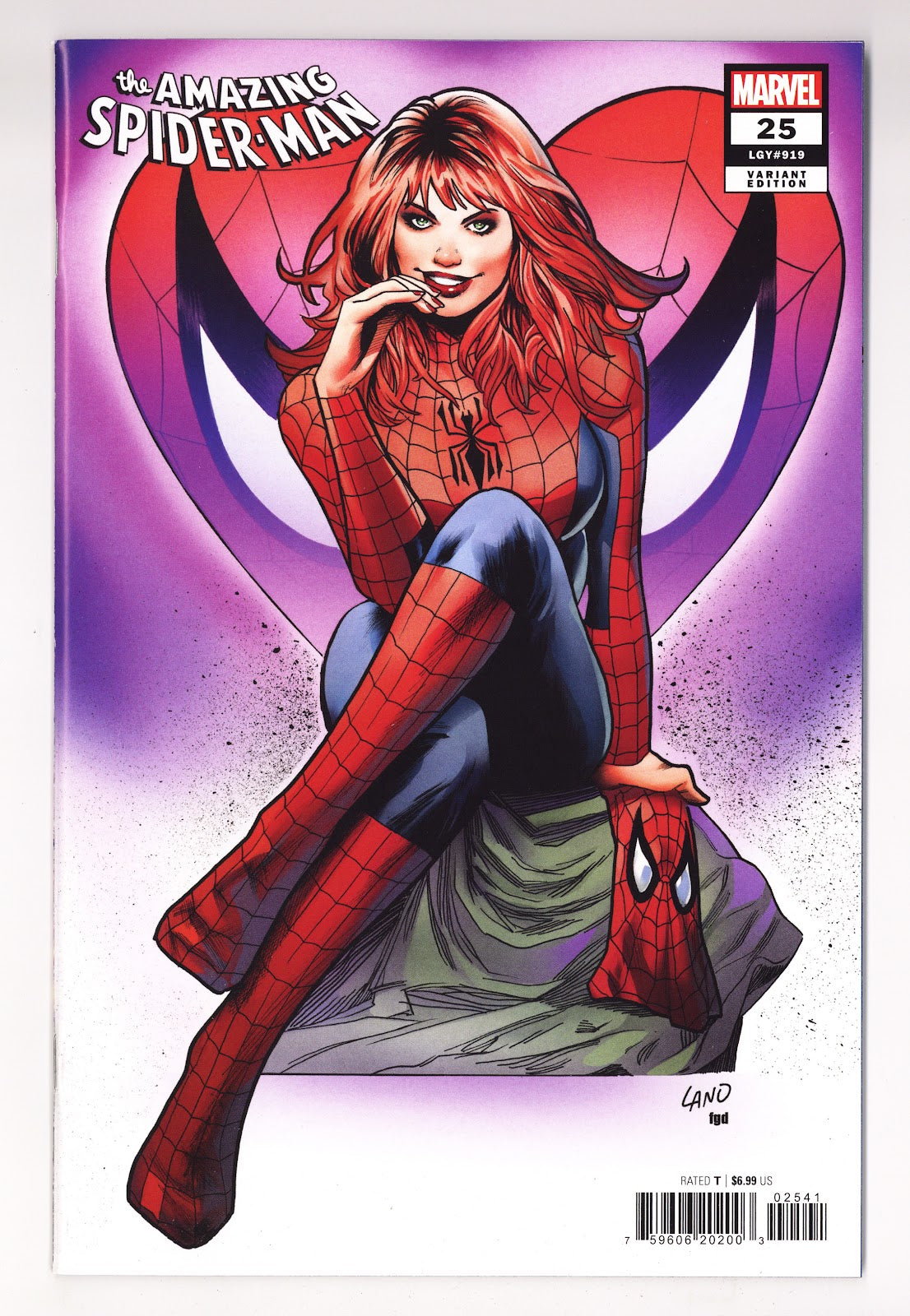 The Amazing Spider-Man Vol 6 25 (919) High Grade (2023) Land Variant 