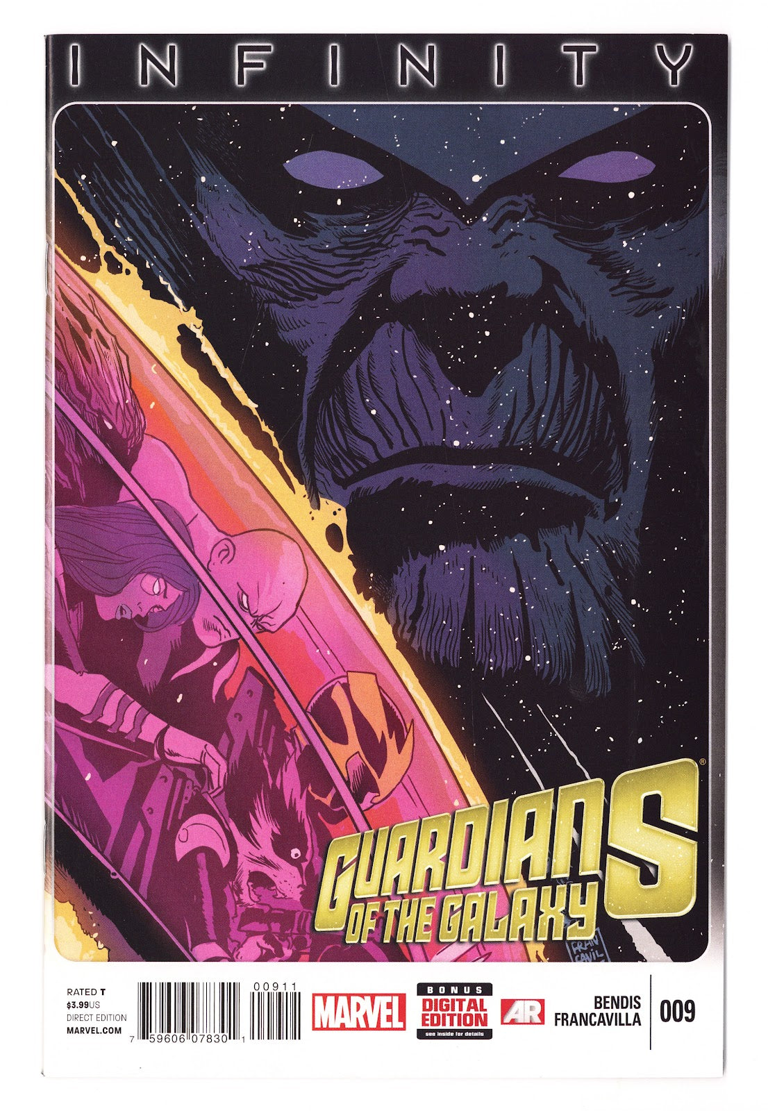 Guardians of the Galaxy Vol 3 9  High Grade   (2014)     