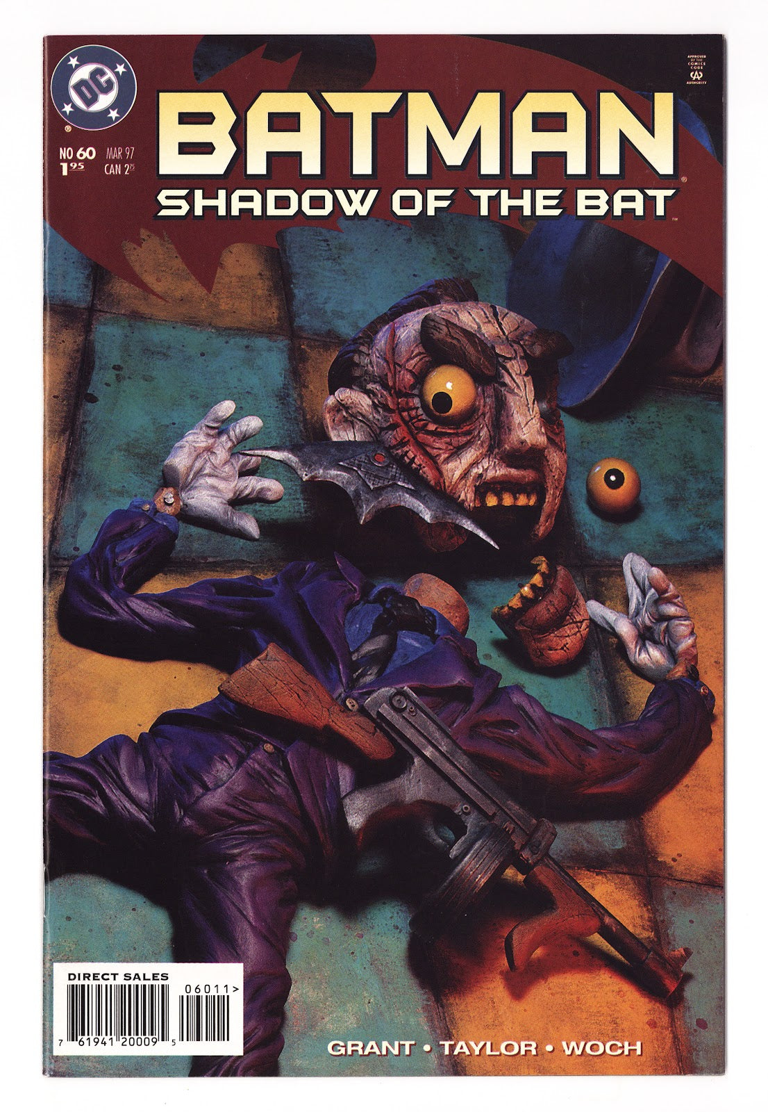 Batman: Shadow of the Bat   60  High Grade   (1997)   Direct Sales  
