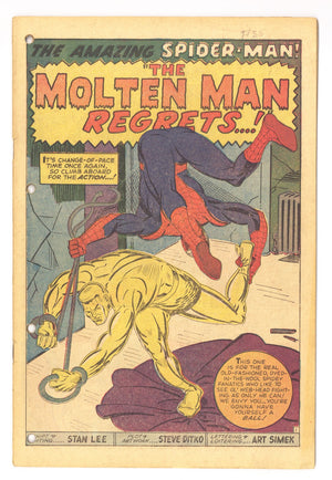 The Amazing Spider-Man Vol 1 35 Coverless (1966)