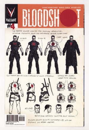 Bloodshot Vol 3 4  High Grade   (2012) Aja   Variant