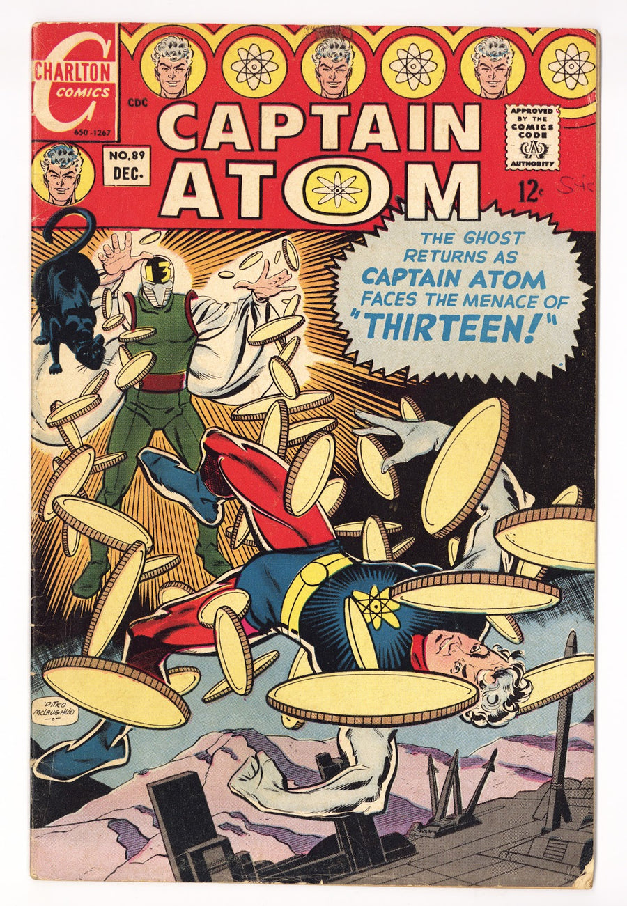 Captain Atom Vol 2 89 VG (4.0) (1967) 