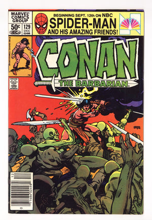 Conan the Barbarian Vol 1 129  High Grade   (1981)   Newsstand