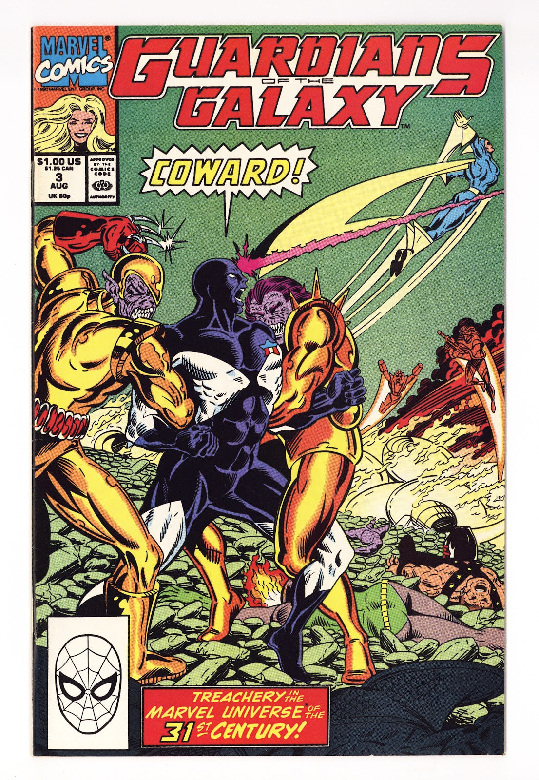 Guardians of the Galaxy Vol 1 3  Mid Grade   (1990)     