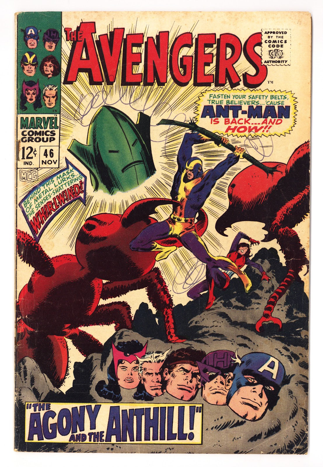 The Avengers Vol 1 46 VG- (3.5) (1967) 
