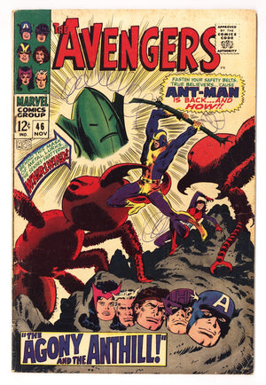 The Avengers Vol 1 46 VG- (3.5) (1967)