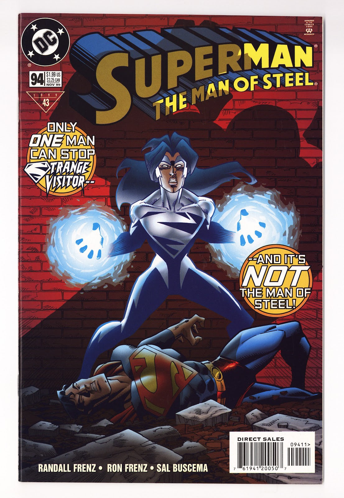 Superman: The Man of Steel 94 High Grade (1999) Sales 