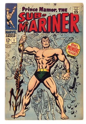 Sub-Mariner Vol 1 1 VF- (7.5) (1968)