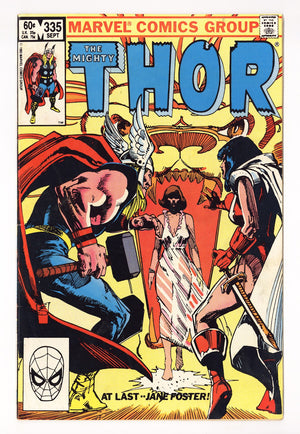 Thor Vol 1 335 Low Grade (1983) Direct