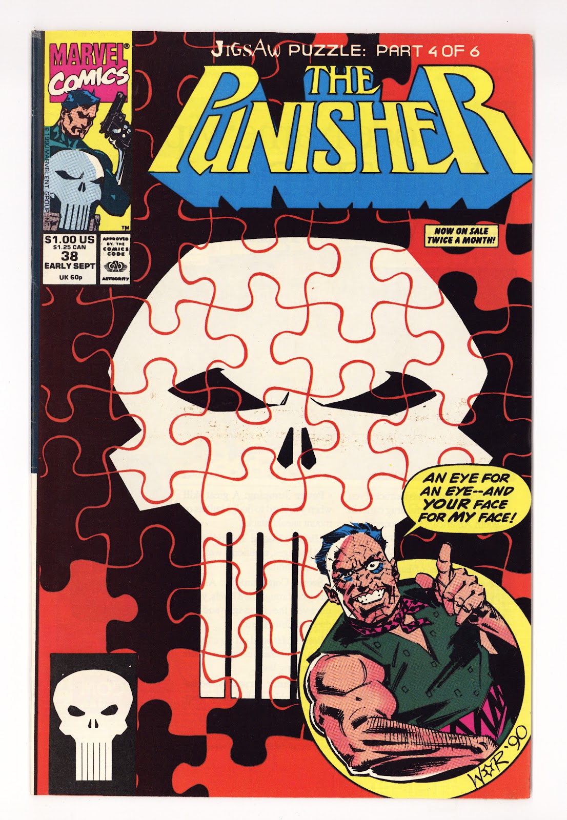 The Punisher Vol 2 38  Mid Grade   (1990)