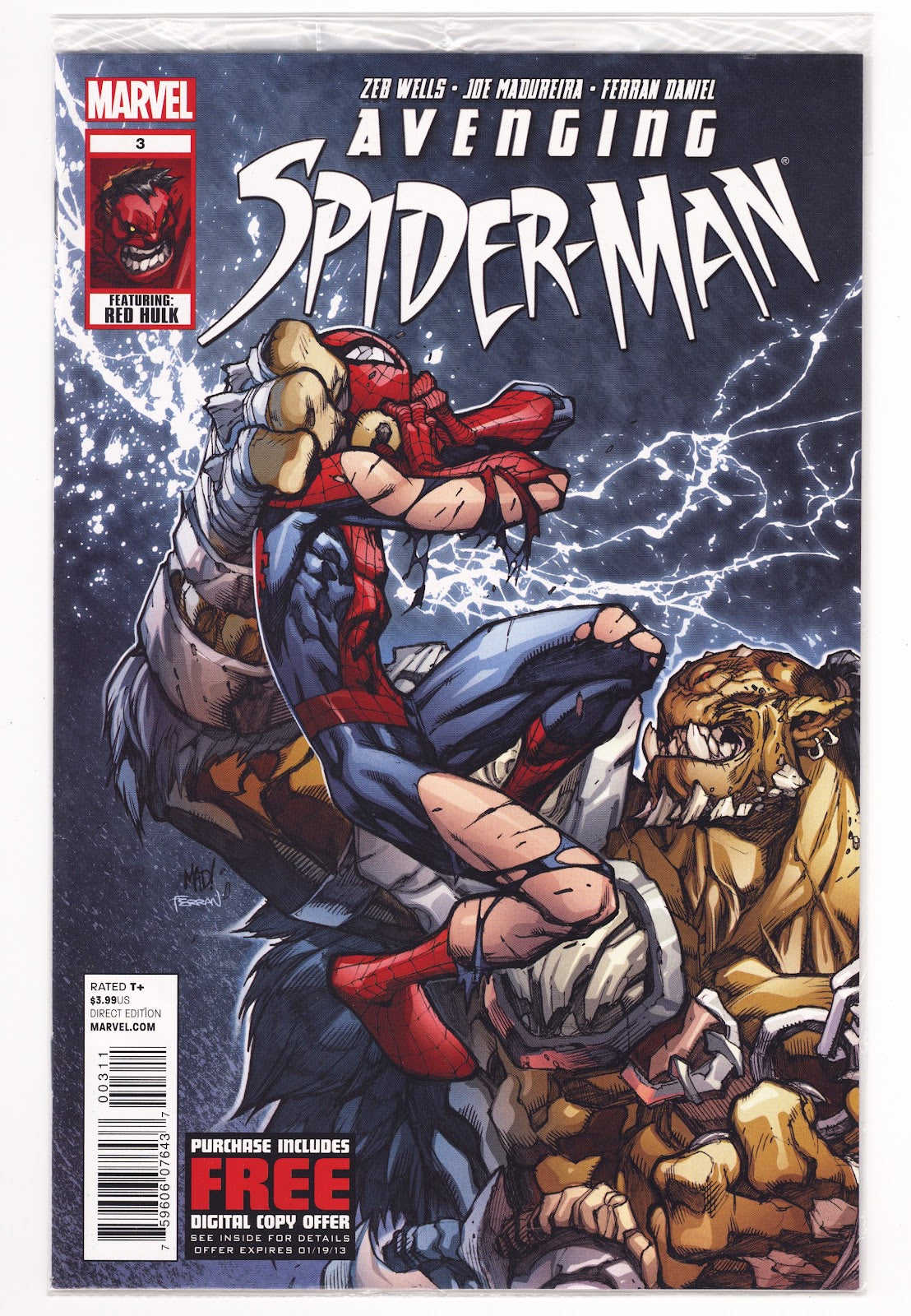 Avenging Spider-Man 3 High Grade (2012) 