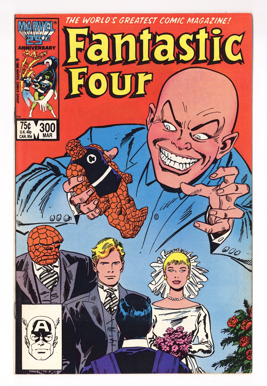 Fantastic Four Vol 1 300 Mid Grade (1987) 