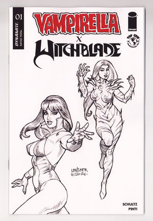 Vampirella X Witchblade Special #1 (2026) Linsner Incentive