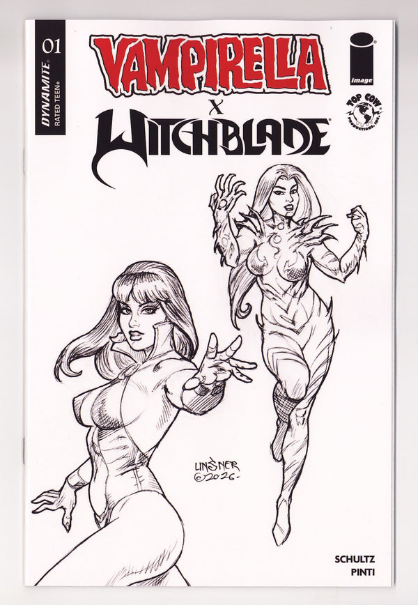Vampirella X Witchblade Special #1 (2026) Linsner Incentive