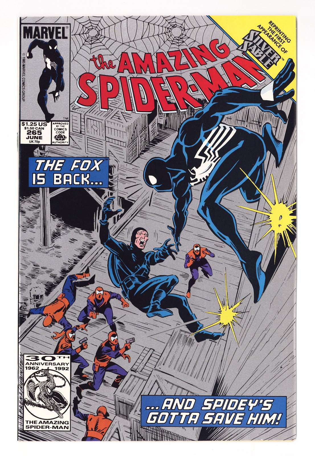The Amazing Spider-Man Vol 1 265 NM- (9.2) (1992) Second Printing 