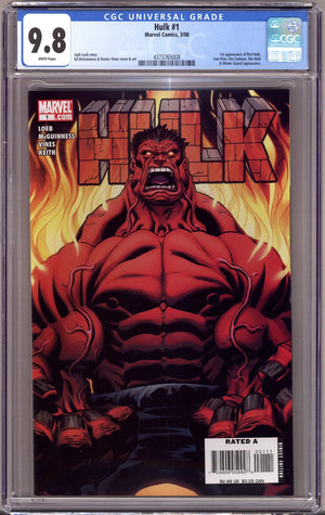 Hulk Vol 1 1 CGC 9.8 (NM/M)   (2008)